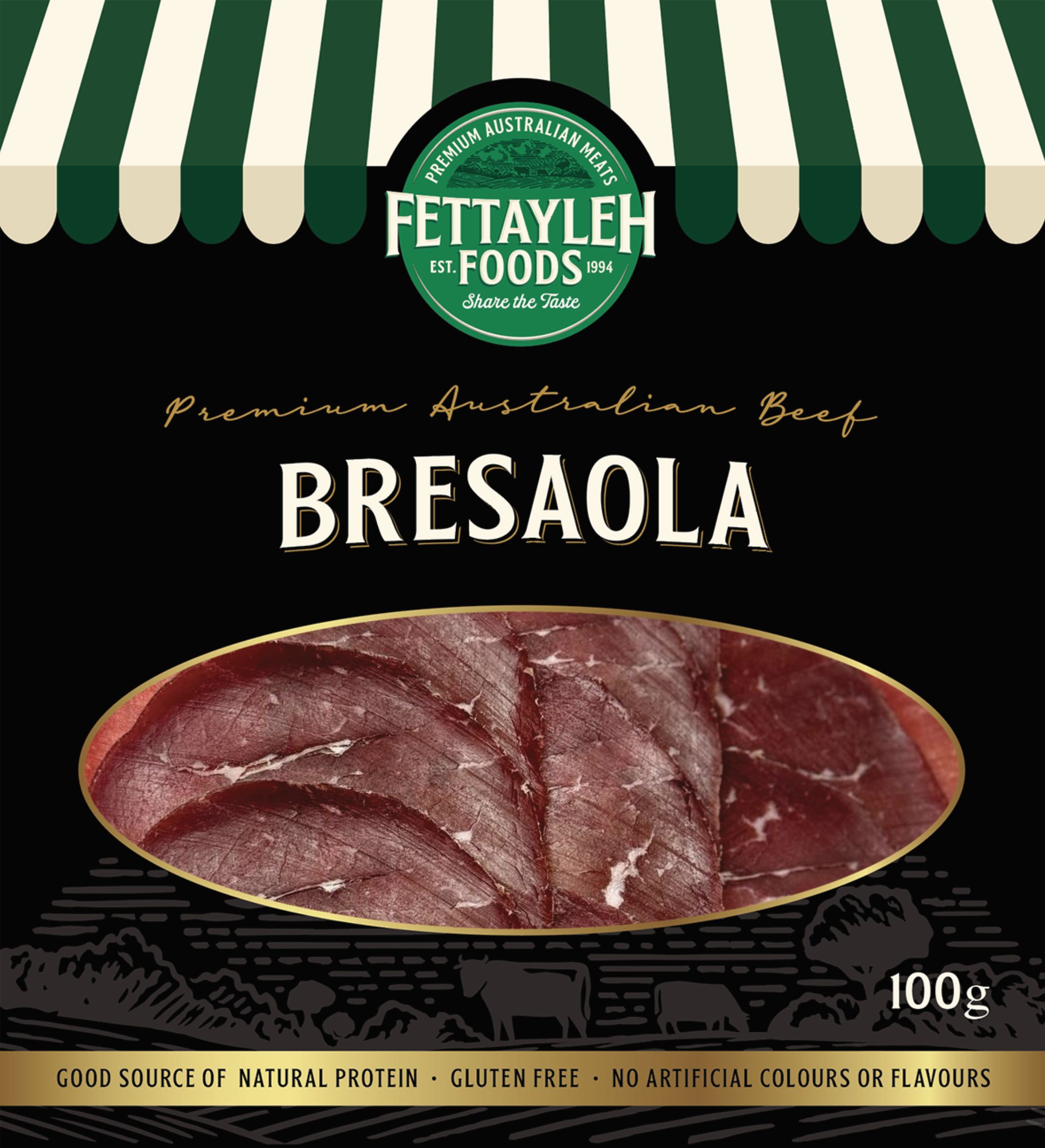 BEEF BRESAOLA 100G