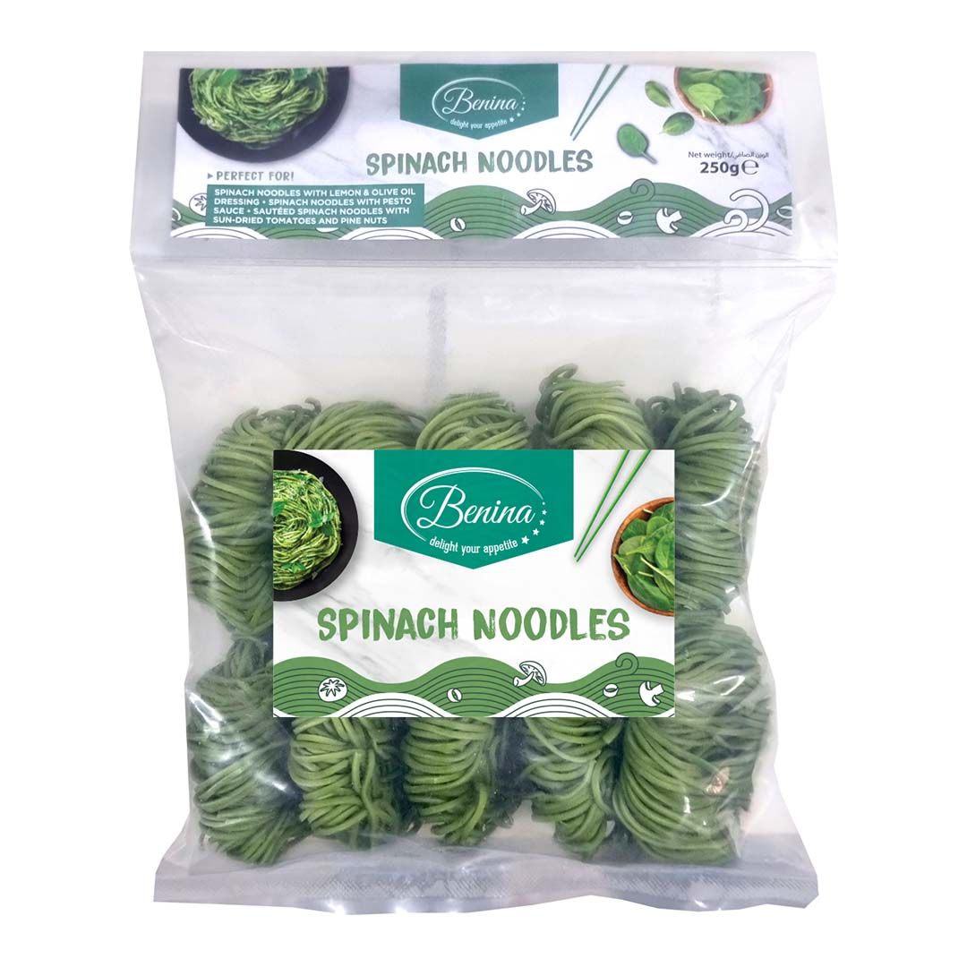 BENINA - NOODLES (SPINACH)