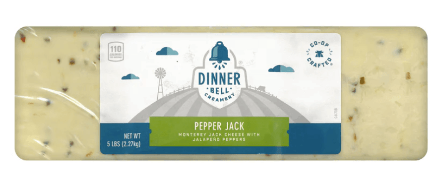 DINNER BELL MONTEREY JACK BLOCK JALAPENOS