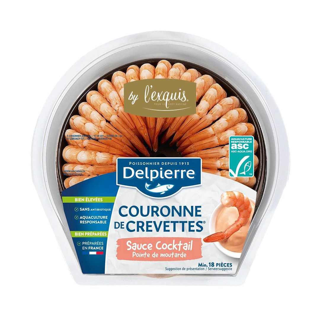 Delpierre Couronne de Crevettes Sauce Cocktail