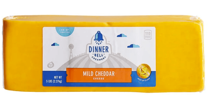 Dinner Bell Yellow Mild Cheddar Cheese