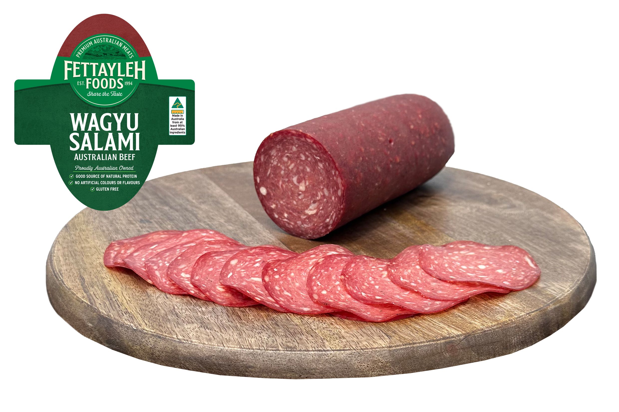 Fettayleh_DELI - Wagyu_Salami Label