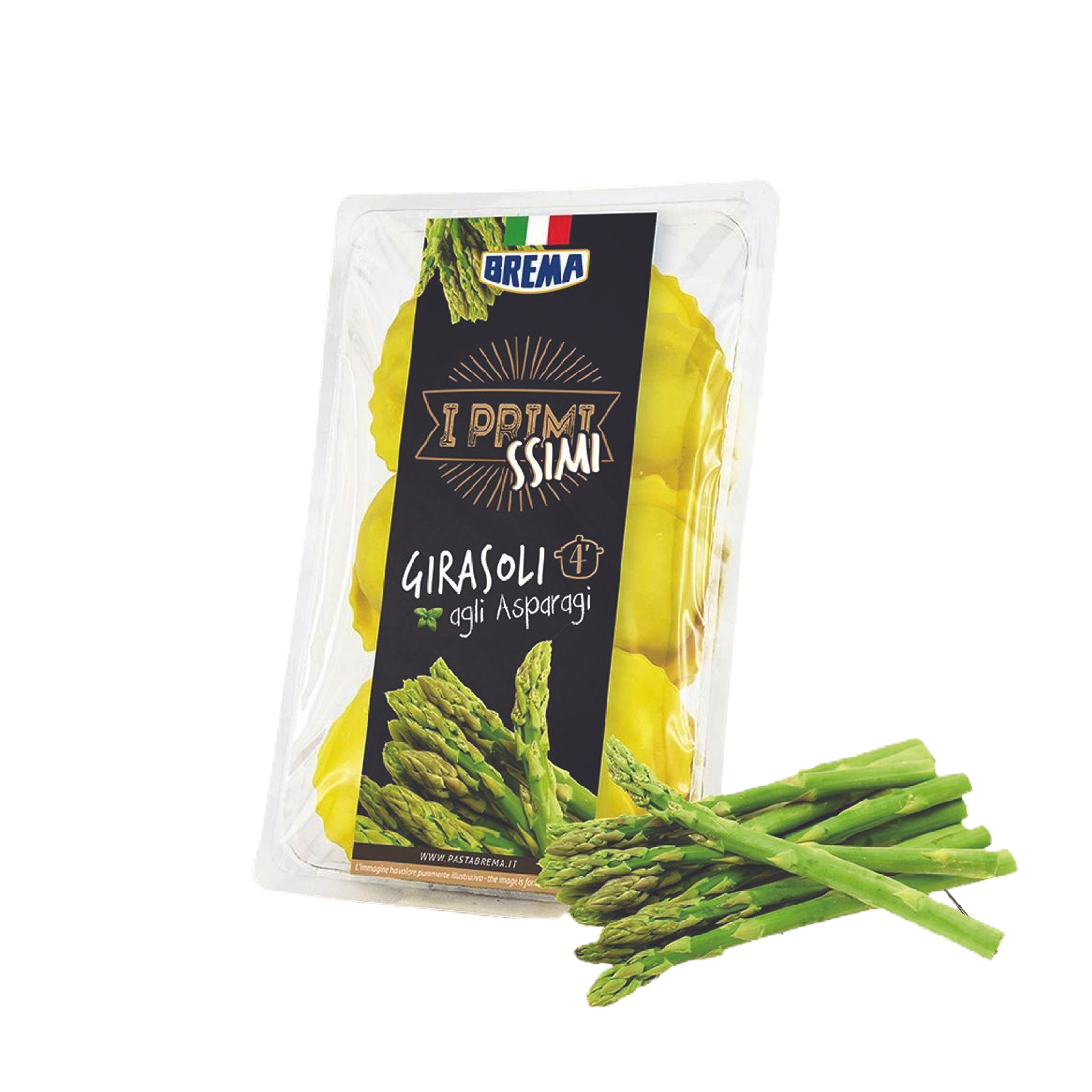 GIRASOLI WITH ASPARAGUS  250 GRS