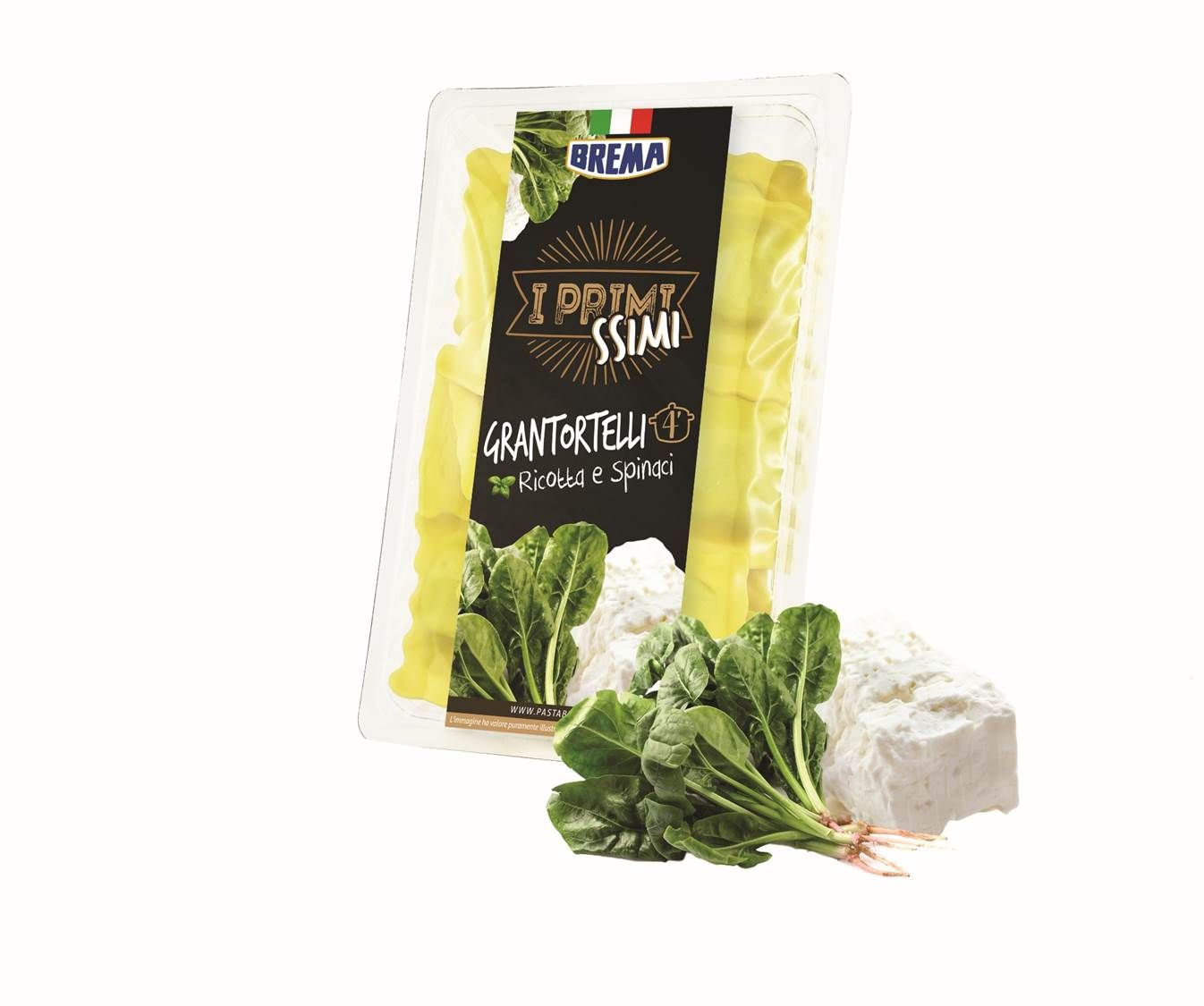 GRANTORTELLI RICOTTA AND SPINACH  250 GRS