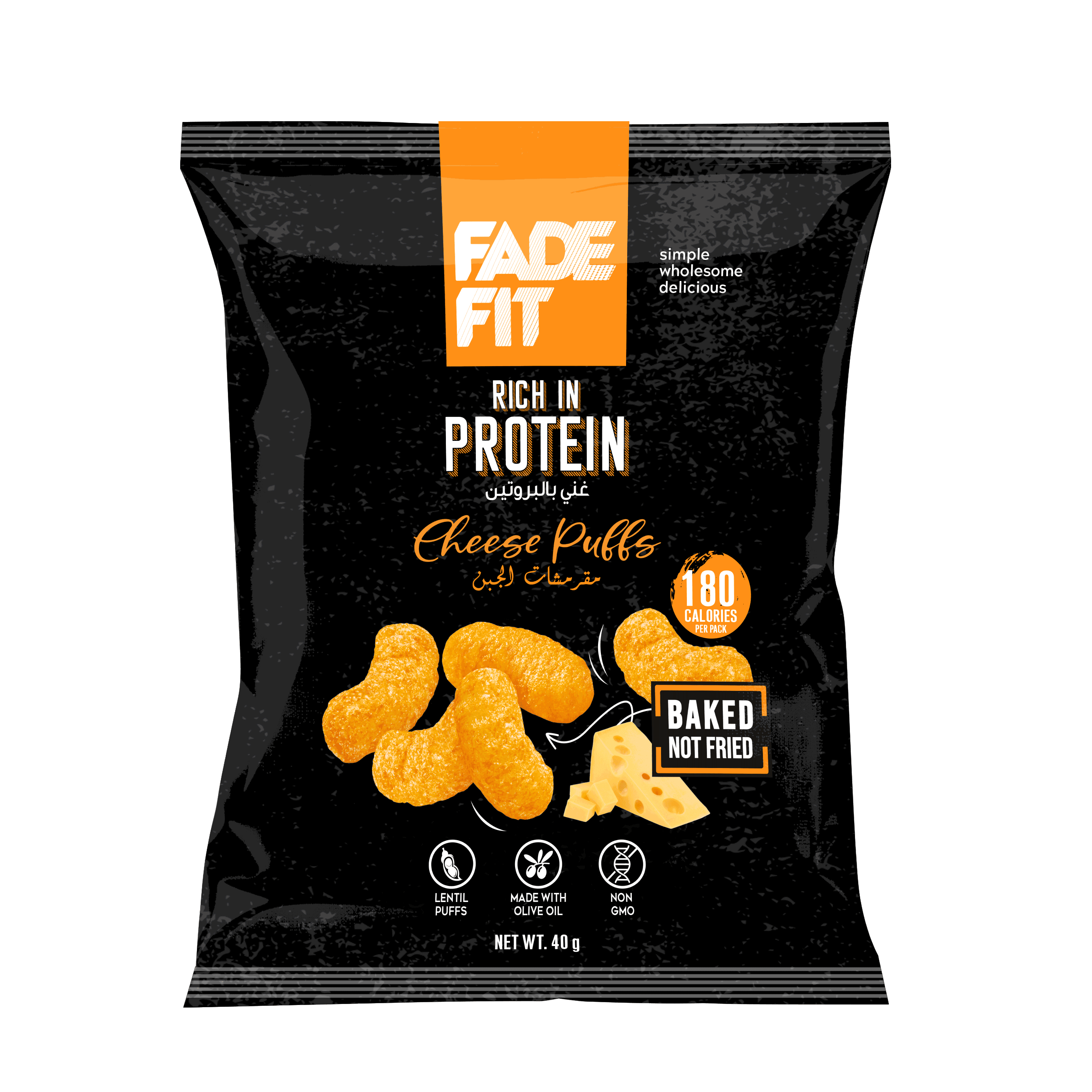 PROTEIN PUFFS CHEESE (40G)