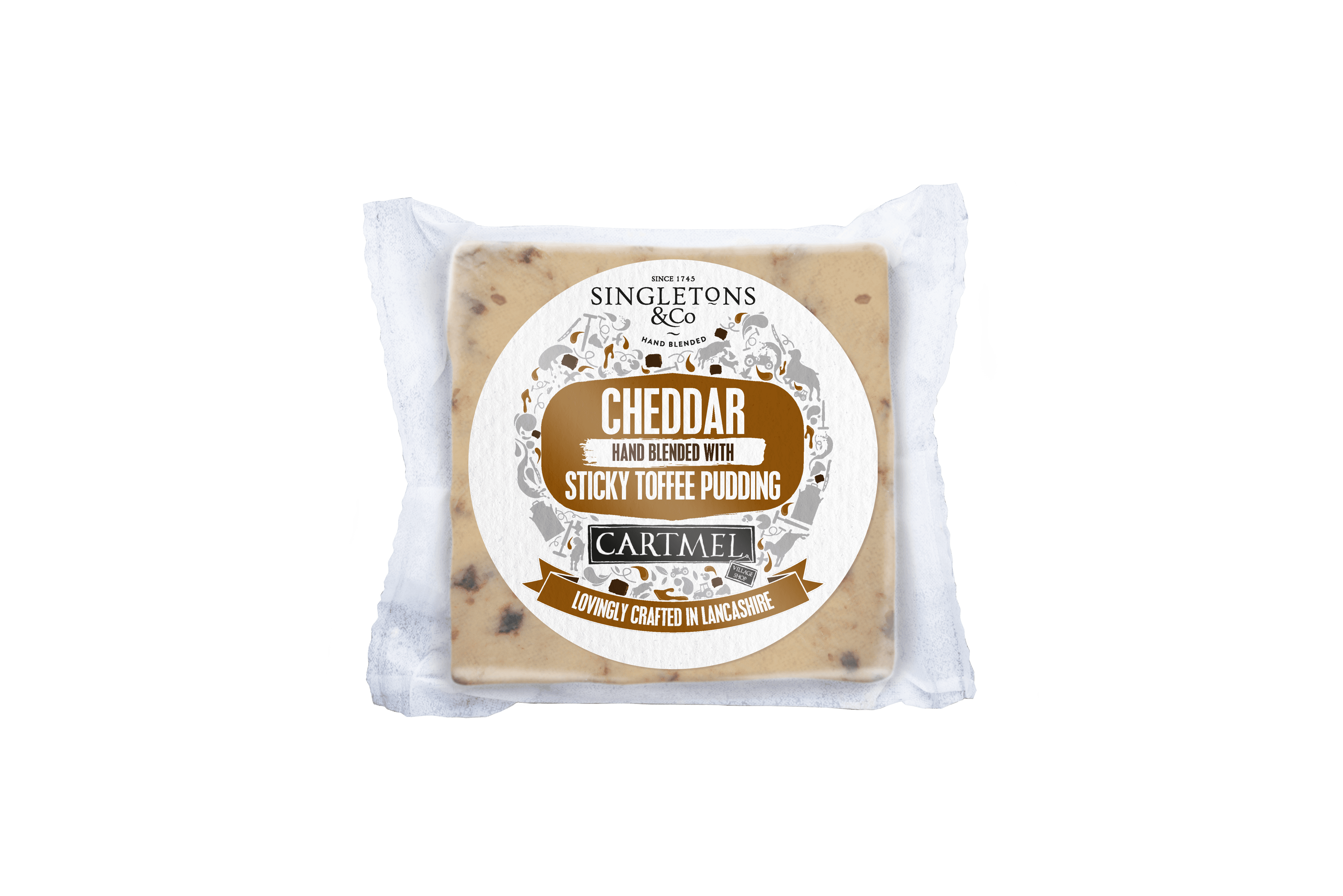 STICKY TOFFEE CHEDDAR 200G