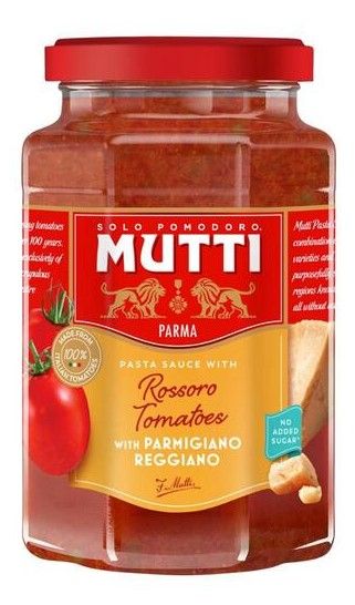 TOMATO SAUCE WITH PARMIGIANO REGGIANO CHEESE 400G