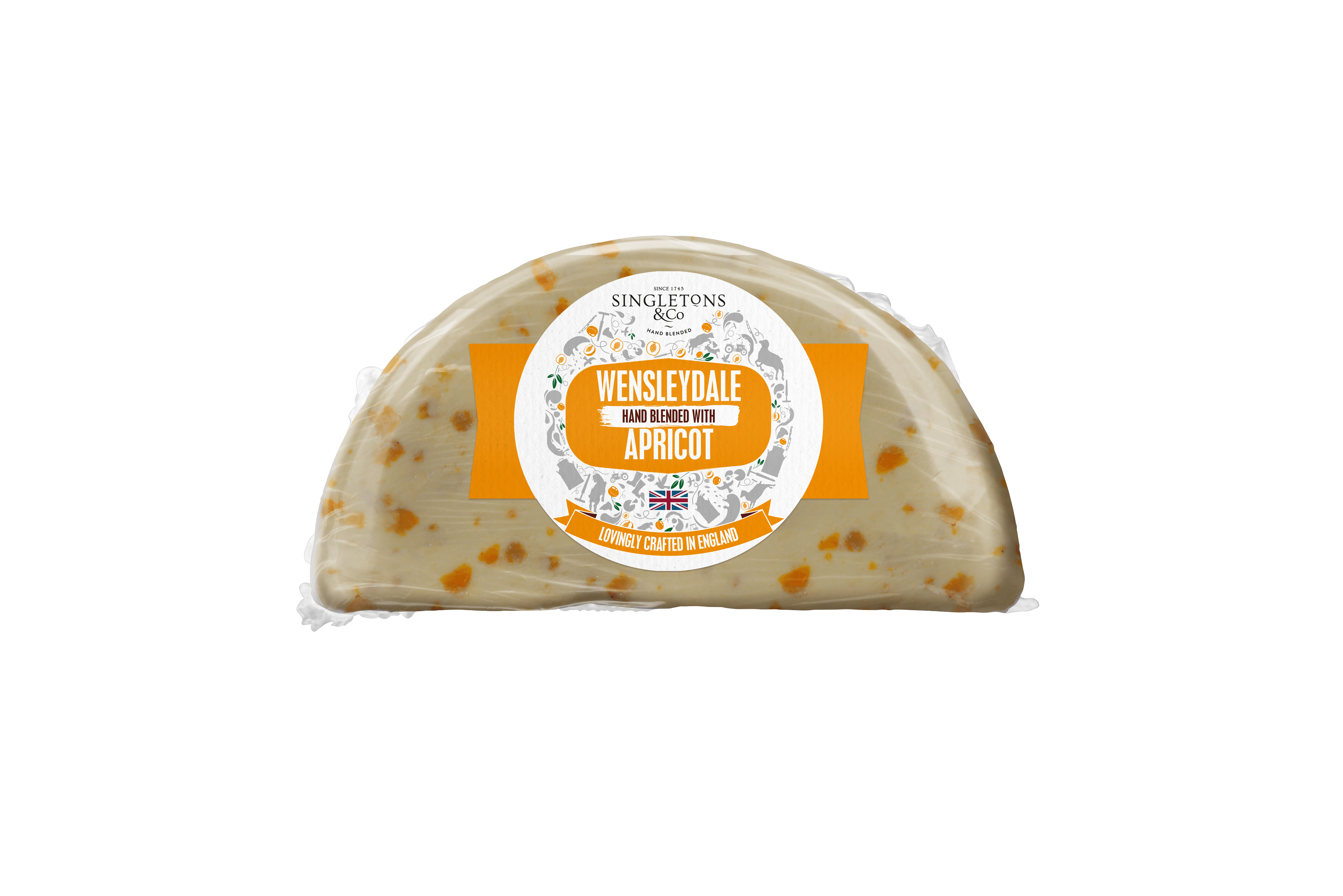 WENSLEYDALE & APRICOT 1.1KG